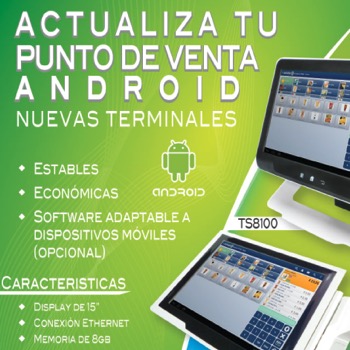 Terminales android promo, web
